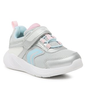 Sneakersy Geox - B Sprintye Girl B254TB01454C1294 S Silver/Sky.