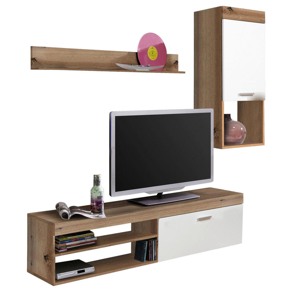 Ti'me OBÝVACIA STENA, biela, farba duba.