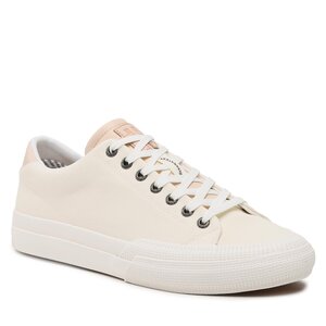 Tenisky Tommy Hilfiger - Th Hi Vulc Premium Low Bananatex FM0FM04571 Ecru YBL.