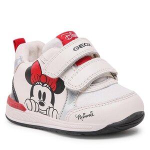 Poltopánky Geox - B Rishon Girl B350LA085NFC0404 White/Black.