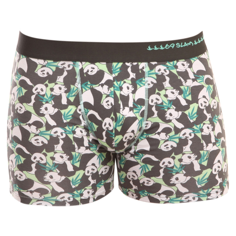 Pánske boxerky 69SLAM fit bamboo panda boo (MPBPBO-BB) S, trenky.
Bielizeň značky 69SLAM má výhodu oproti konkurencii.