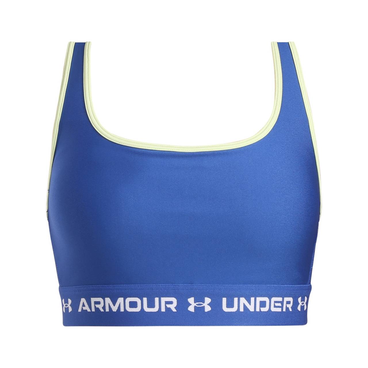 Dámska podprsenka Under Armour modrá (1361034 432) XL.
Hľadáte športovú podprsenku, ktorá udrží krok s vaším tempom?
Funkčný materiál, ktorý dýcha spolu s vami
Ľahký a rýchloschnúci materiál s technológiou HeatGear® odvádza pot a udržuje vás v suchu, aj keď tvrdo trénujete.
Športový strih s prekríženými ramienkami
Vďaka elastickému spodnému pásu s minimalistickým logom Under Armour zostane dokonale na svojom mieste.
Prečo si podprsenku Under Armour zamilujete

Rýchloschnúci funkčný materiál, ktorý odvádza pot.
Štýlový športový dizajn s krížovým zadným dielom, bezšvové vyhotovenie bez kostice.
Značková kvalita od spoločnosti Under Armour.

Spodná bielizeň Under Armour, ktorá vás podporí pri akejkoľvek aktivite
Spodná bielizeň Under Armour je navrhnutá tak, aby vám umožnila podať životný výkon - a nezáleží na tom, či sa chystáte na horský výstup alebo náročné pracovné stretnutie.
Ako sa starať o športovú podprsenku Under Armour
Aby vám obľúbená športová podprsenka dlho vydržala v perfektnom stave, odporúčame vám dodržiavať tieto pokyny.

Pranie: Per na 30 ° C, ideálne v ochrannom sáčku a bez aviváže.
Sušenie: Môžeš sušiť v sušičke na nízku teplotu, ale odporúčame sušenie na vzduchu, ktoré predĺži životnosť elastických vlákien.
Žehlenie: Nežehliť – funkčný materiál nie je určený na žehlenie a mohlo by dôjsť k poškodeniu.

Tip: Staňte sa expertom na údržbu spodnej bielizne vďaka radám v našom článku a doprajte svojim obľúbeným kúskom starostlivosť, ktorú si zaslúžia.