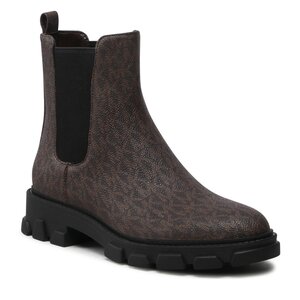 Členková obuv s elastickým prvkom MICHAEL Michael Kors - Ridley Gore Bootie 40F2RIFE6B Brwon.
