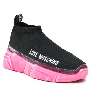 Sneakersy LOVE MOSCHINO - JA15443G1GIZC00A Nero/Fuxia.