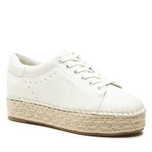 Espadrilky Guess - Malee FL6MLE LEA14 WHITE.