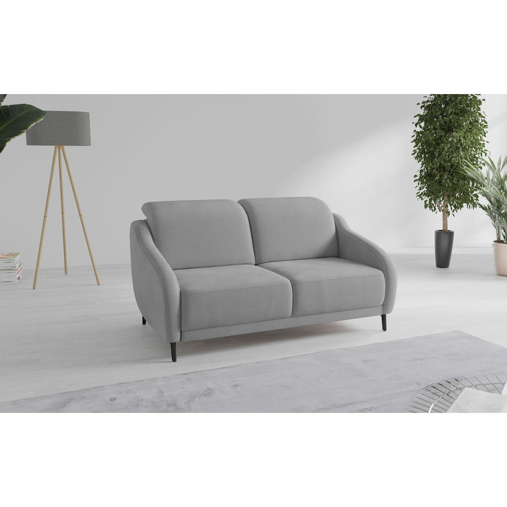 Sit & More 2,5-MIESTNA POHOVKA, textil, sivá.