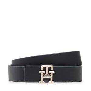 Dámsky opasok Tommy Hilfiger - Th Logo Rev 2.5 Mono AW0AW14803 DW6.