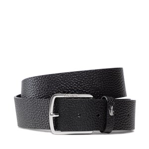 Pánsky opasok Lacoste - RC4044 Black 000.