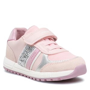 Sneakersy Geox - B Alben Girl B353ZA02214C8237 S Lt Rose/Silver.