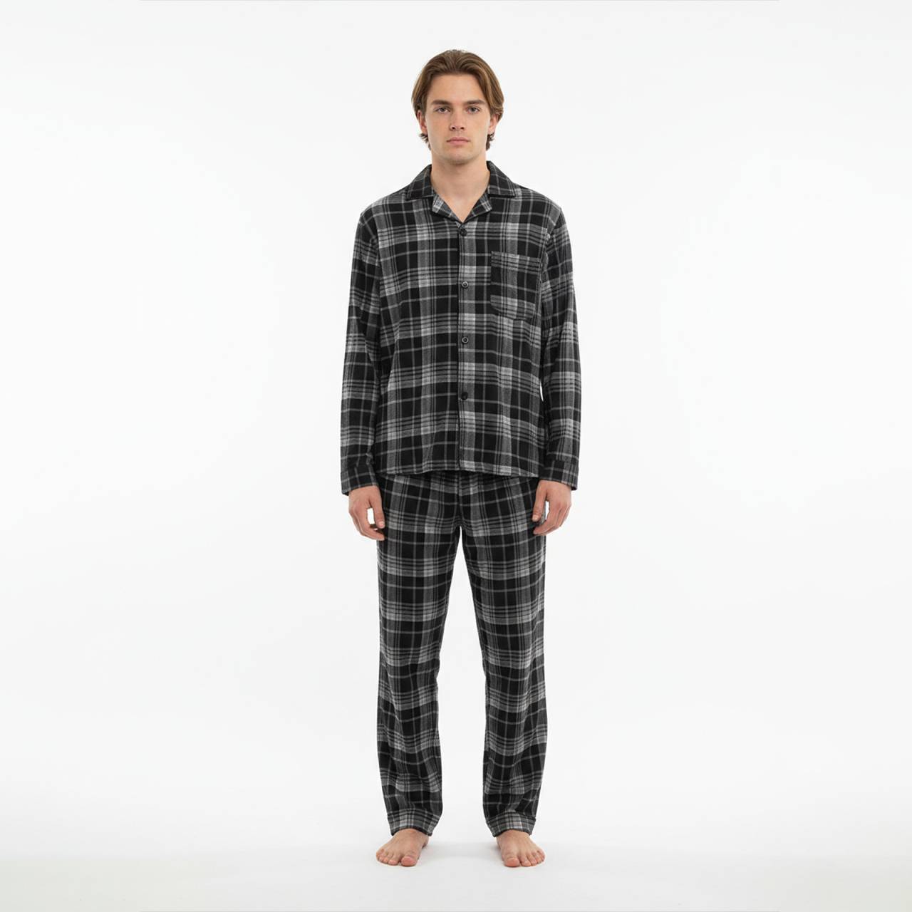 Pánske pyžamo Gianvaglia viacfarebné (2503/black) L.