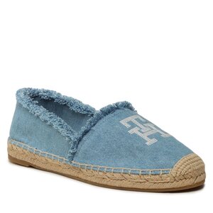 Espadrilky Tommy Hilfiger - Denim Espadrille FW0FW07270 Denim 0G1.