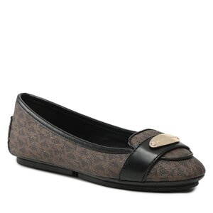 Baleríny MICHAEL Michael Kors - Mk Plate Moc 40R3MKFR1B Brown.