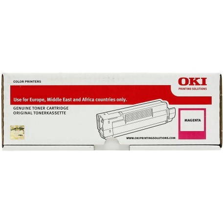 OKI 45862815 purpurový (magenta) originálny toner.
Originálny toner = záruka priamo od výrobcu tlačiarne
100 % použitie v tlačiarni - bezproblémové fungovanie s vašou tlačiarňou
Použitím originálnej náplne predlžujete životnosť tlačiarne
Osvedčená špičková kvalita - vysoko kvalitná a spoľahlivá tlač originálnou tlačovou kazetou od prvej do poslednej stránky
Trvalé a profesionálne výsledky tlače - dlhodobá udržateľnosť tlače
Kratšia prodleva pri tlači stránok
Garancia Vašej spokojnosti s použitím našej originálnej náplne
Zabezpečujeme bezplatnú recykláciu originálnych náplní
Zlyhanie náplne v menej ako 1% prípadov
Jednoduchá a rýchla výmena náplne

Kód výrobcu: 45862815