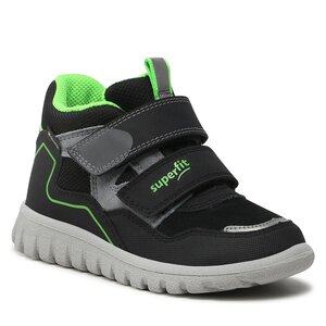 Sneakersy Superfit - GORE-TEX 1-006201-0000 S Schwarz/Grün.