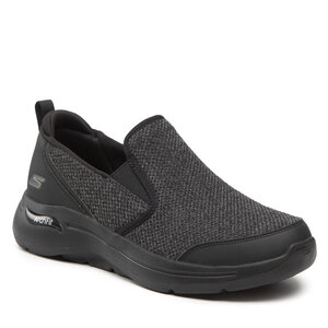 Poltopánky Skechers - Go Walk Arch Fit 216183/BBK Black.