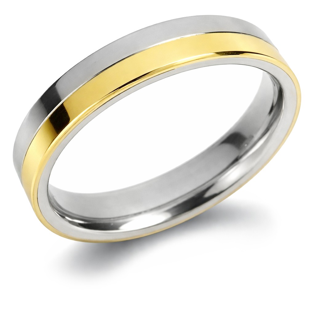 Boccia Titanium Snubný titánový prsteň 0129-02 69 mm.