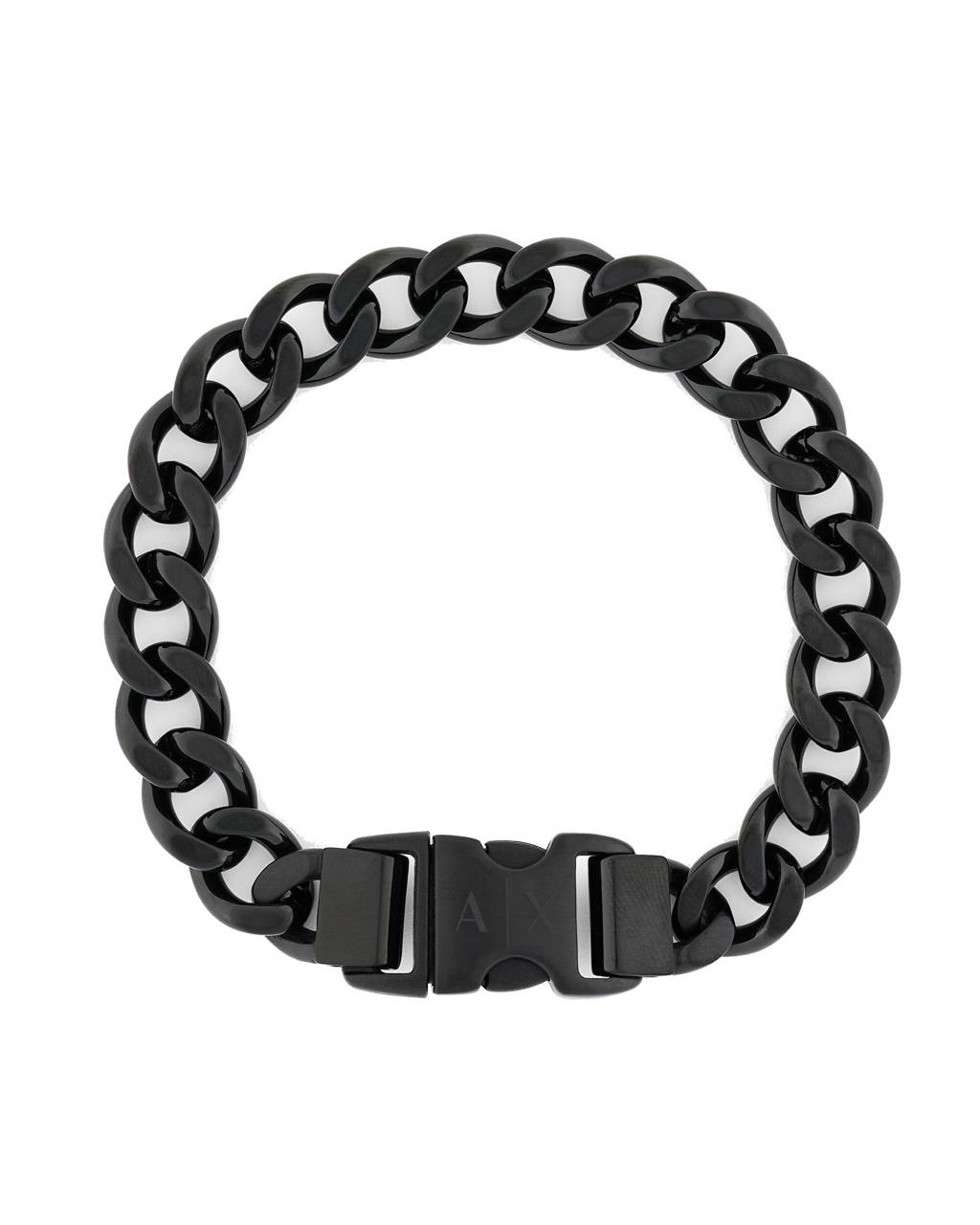 Armani Exchange Moderný pánsky oceľový náramok AXG0156001.