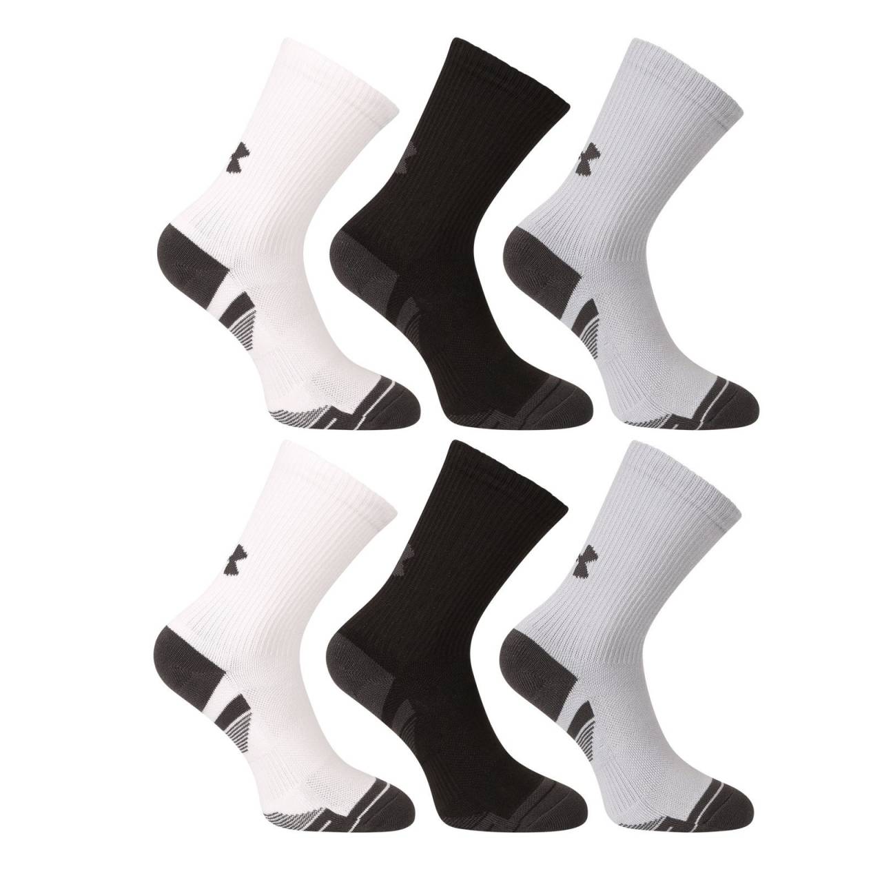 6PACK ponožky Under Armour viacfarebné (1386242 011) XL.