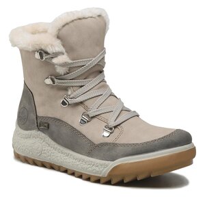 Členková obuv Rieker - Y4744-61 Beige.