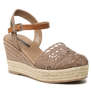 Espadrilky Refresh - 170534 Taupe.