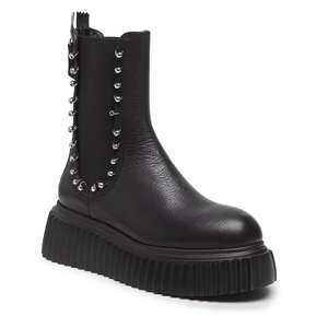 Členková obuv AGL - Iggy Chelsea D751550PGKI0121013 Nero/Nero.