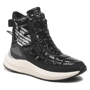 Čižmy EA7 Emporio Armani - X8M005 XK308 R655 Black/White/Iridesce.