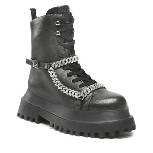 Členková obuv TWINSET - Anfibio 222ACP090 Nero 00006.