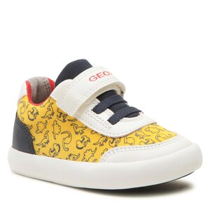 Sneakersy Geox - B Gisli Boy B021NA01054C0592 M White/Yellow.