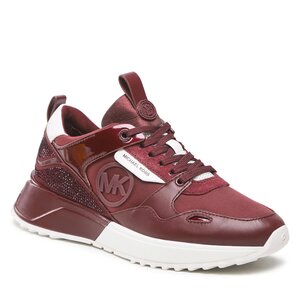 Sneakersy MICHAEL Michael Kors - Theo Trainer 43F2THFS1L Merlot.