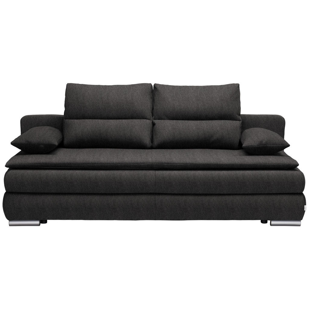 Livetastic ROZKLADACIA POHOVKA, textil, tmavosivá.