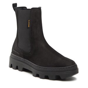 Členková obuv s elastickým prvkom G-Star Raw - Nover Chs Nub W 2241 020719 Blk.