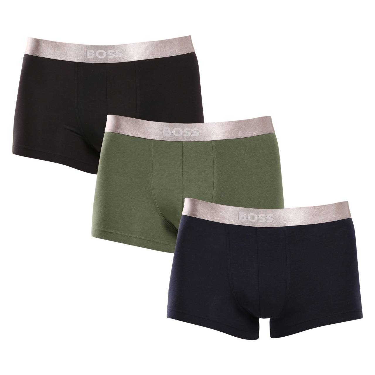 3PACK Herren Klassische Boxershorts BOSS mehrfarbig (50514998 982) XL.
Die Boxershorts von BOSS sind von höchster Qualität und werden von der weltweit bekanntesten Marke für Herrenunterwäsche unterstützt.
 
Boxershorts der Marke BOSS gehören zu den absoluten Legenden unter den Unterhosen.