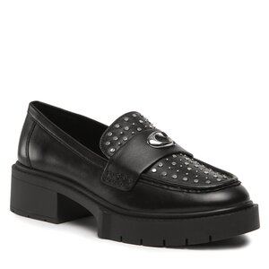 Loafers Coach - Leela Stud Leather CE309 Black.