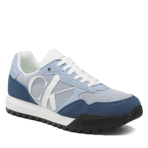 Sneakersy Calvin Klein Jeans - Toothy Runner Bold Mono YM0YM00583 Iceland Blue/Dark Denim/White 0G1.