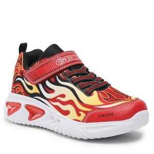 Sneakersy Geox - J Assister Boy J35DZC011CEC0020 D Red/Black.