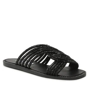Šľapky Steve Madden - Neles SM11002423-00G Black Crystal.