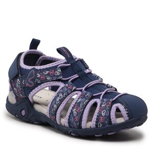 Sandále Geox - J Sandal Whinberry G J35GRA015CECF48E D Navy/Dk Lilac.