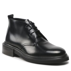 Šnurovacia obuv Calvin Klein - Mid Cut Boot HM0HM01010 Ck Black BEH.