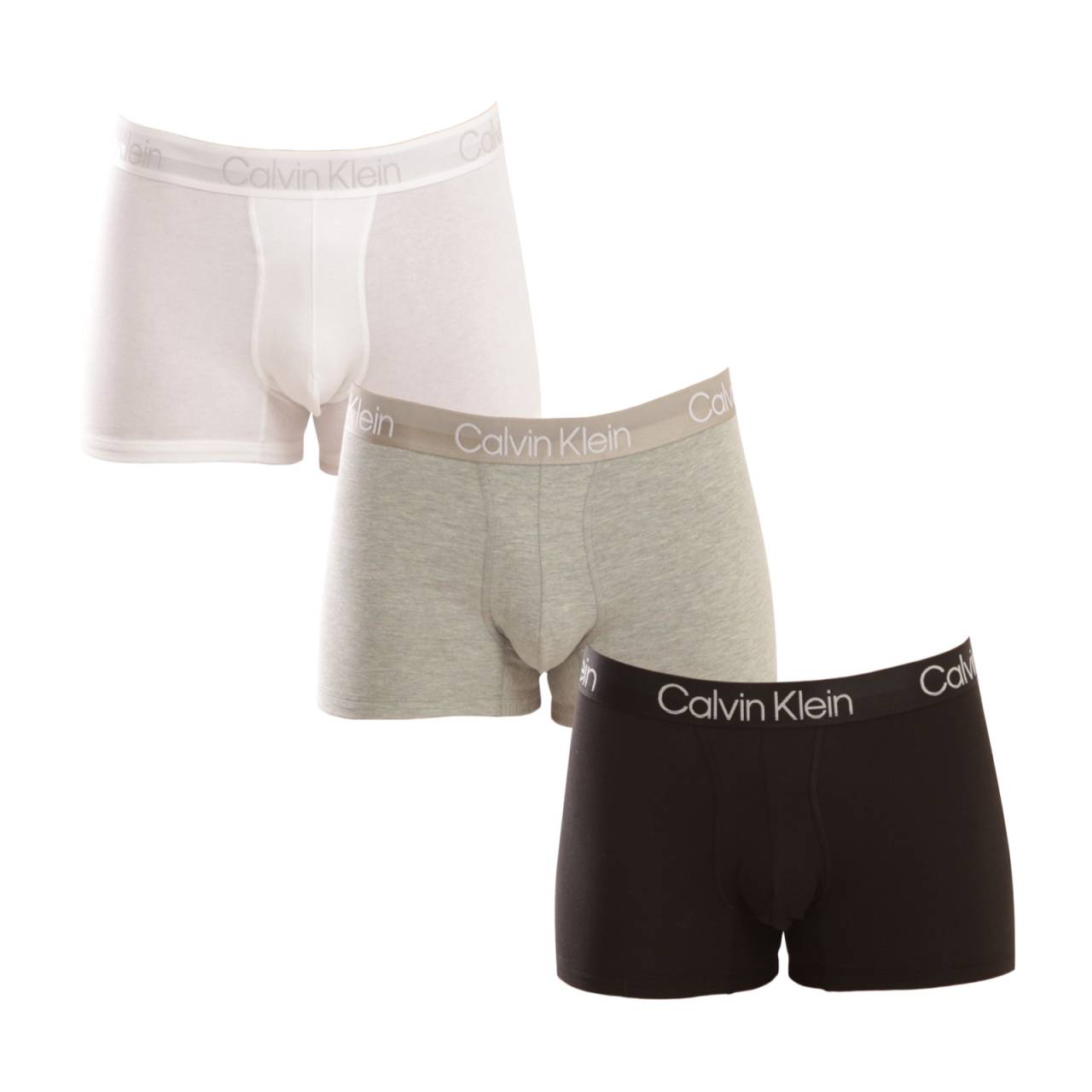 3PACK ανδρικό σορτς μποξεράκι Calvin Klein πολύχρωμο (NB2970A-UW5) XL.