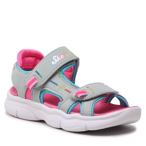 Sandále Skechers - Vibrant Mood 302984L/SLPK Silver/Pink.