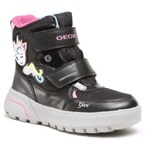 Snehule Geox - J Sveggen G.B Abx A 268AA 0FUNF C9240 DD Black/Multicolor.