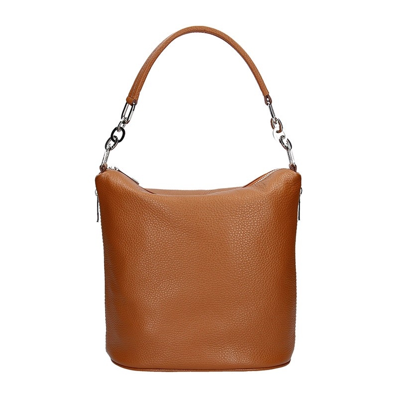 Dámska kožená kabelka Facebag Dana - hnedá.