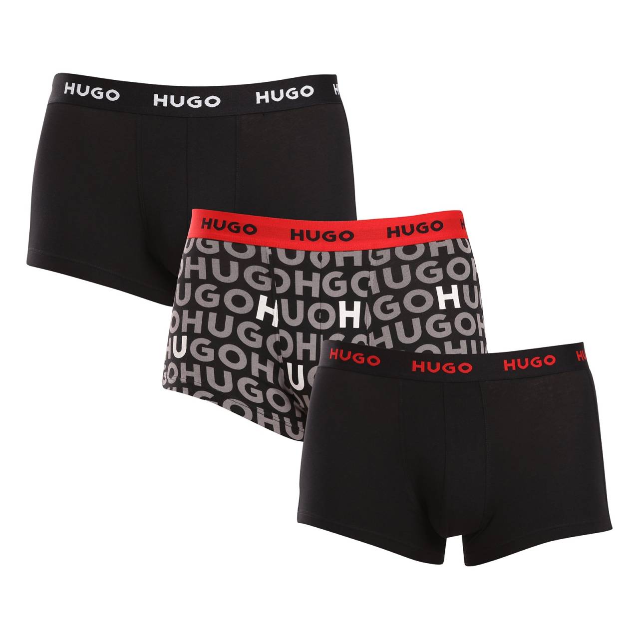 3PACK pánske boxerky HUGO viacfarebné (50517894 980) S, trenky.
Stavte na nadčasovú eleganciu a špičkový komfort s pánskymi boxerkami HUGO.
Materiál, ktorý vám dokonale padne
Kombinácia vysokokvalitnej bavlny s prímesou elastanu zaručuje optimálnu kombináciu pohodlia a pružnosti.
Štýl, ktorý hovorí sám za seba
Striedma farebnosť je vhodná pre všetkých mužov, ktorí nemajú radi módne výstrelky.
Prečo si zamilujete boxerky HUGO

Prvotriedny materiál v kombinácii bavlny a elastanu.
Elegantný dizajn v klasických farbách.
Dlhšie nohavičky pre väčšie pohodlie.

Spodná bielizeň Hugo pre milovníkov pohodlia a luxusu
Značka spodnej bielizne Hugo patrí do rodiny odevov Hugo Boss a vyniká kvalitnými materiálmi a precíznym spracovaním.
Ako sa starať o boxerky HUGO
Aby vaše obľúbené boxerky dlho vydržali, odporúčame dodržiavať tieto tipy.

Pranie: Per je pri teplote 40 °C.
Sušenie: Boxerky môžeš sušiť v sušičke na šetrný program.
Žehlenie: Pokiaľ je potrebné, žehli ich naruby pri nižšej teplote.

Tip: Staňte sa expertom na údržbu spodnej bielizne vďaka radám v našom článku a doprajte svojim obľúbeným kúskom starostlivosť, ktorú si zaslúžia.