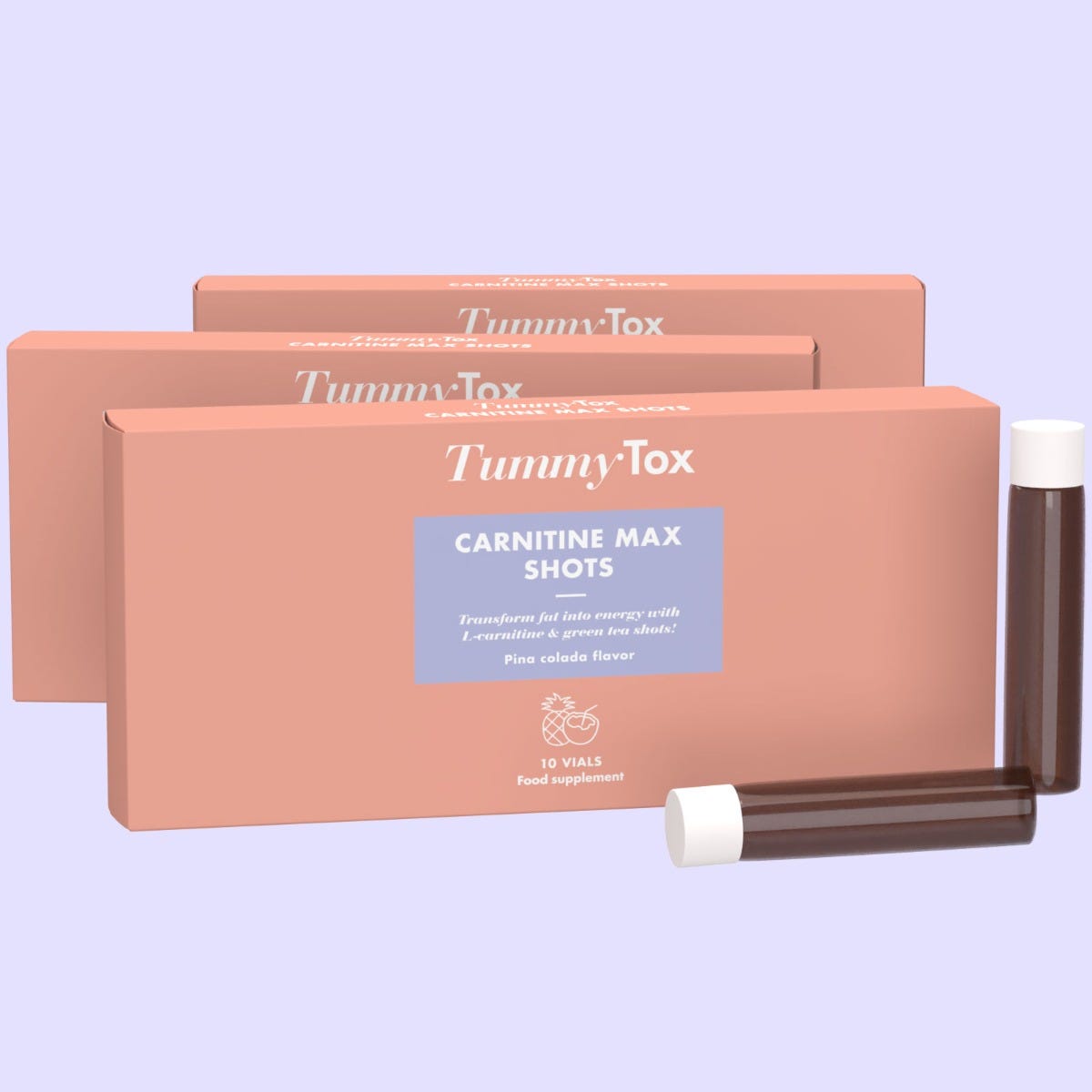 x3 Carnitine Max Shots - Ampoules L Carnitine Liquide 1000 mg à boire : l carnitine bruleur de graisse & musculation.