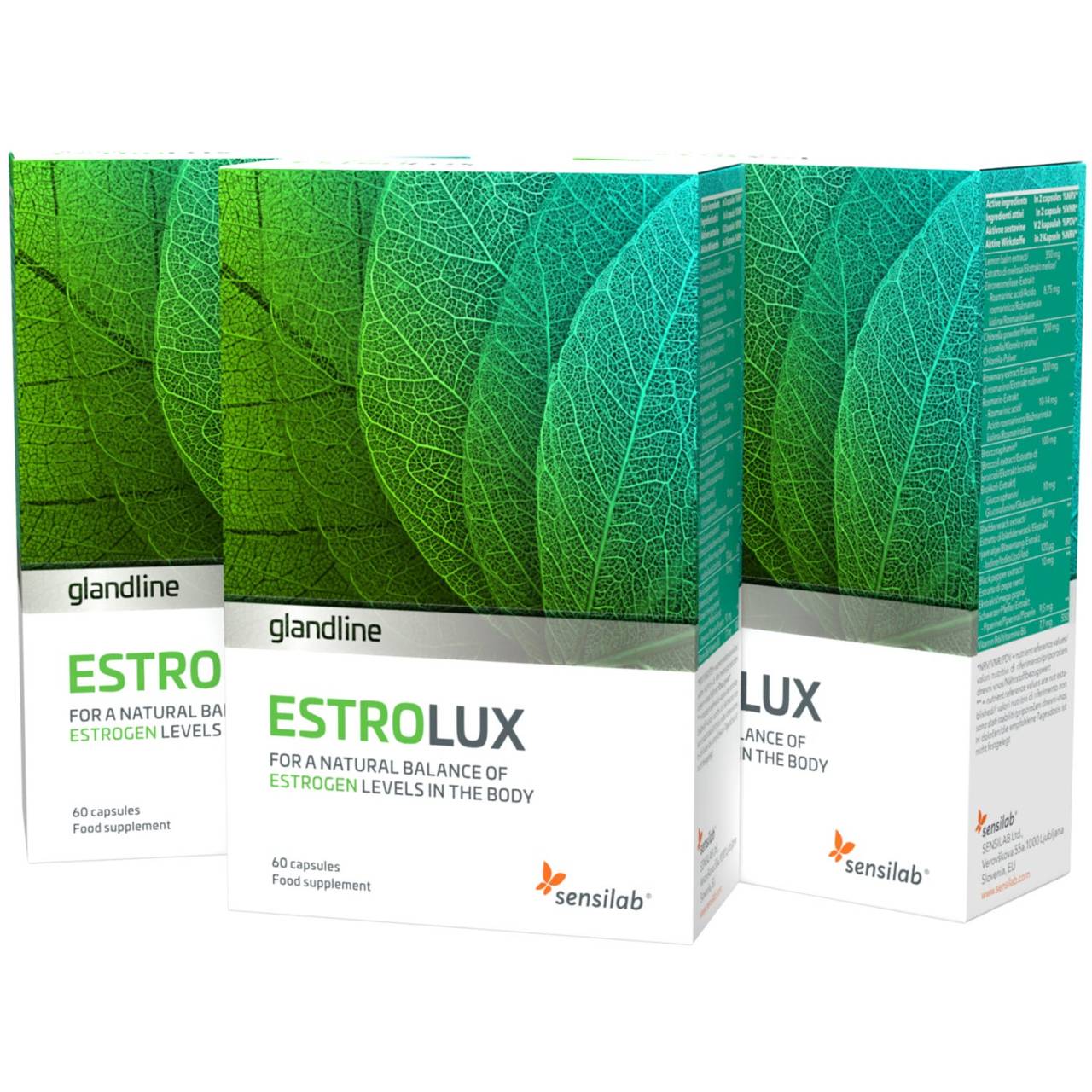 Estrolux 1+2 GRATIS - para luchar contra el desequilibrio hormonal - Ayuda a reducir los niveles de estrógeno.