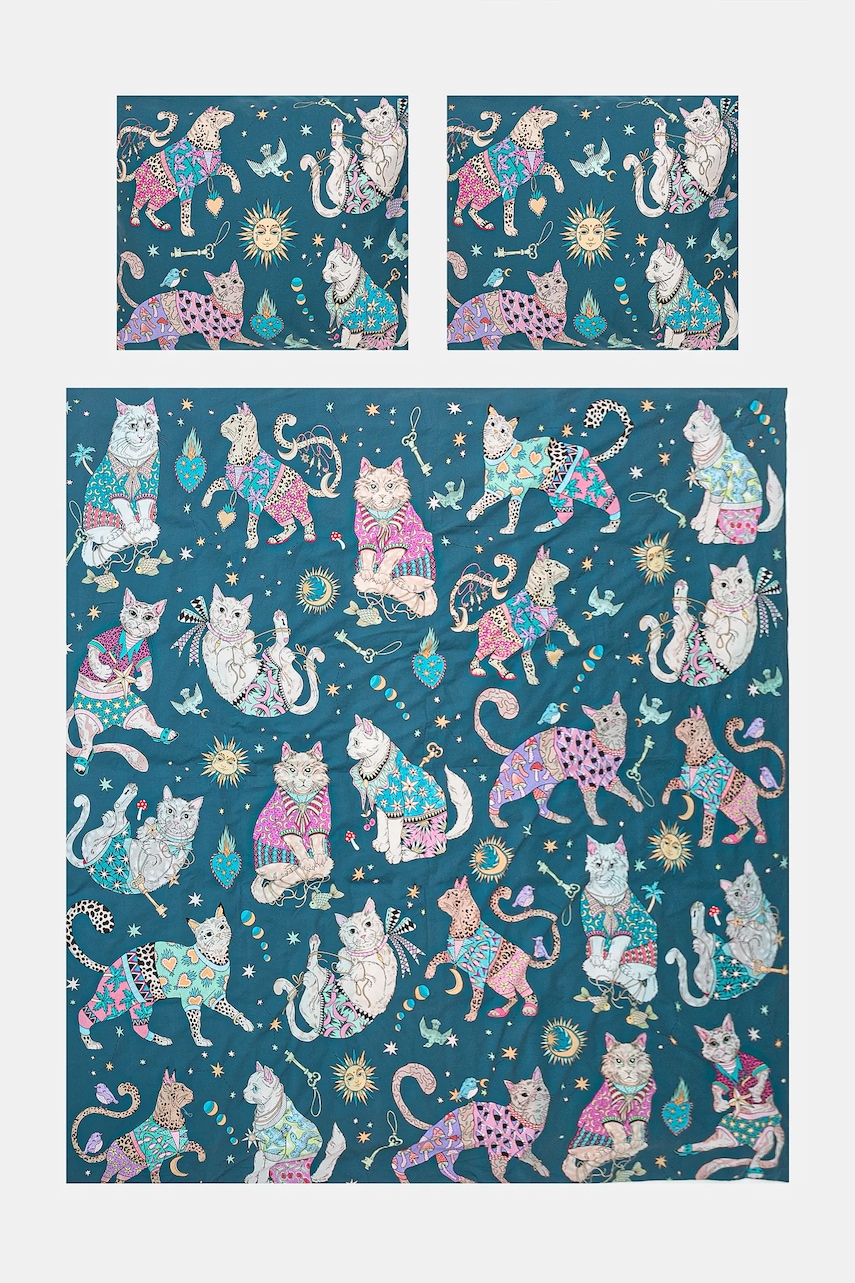 Sada bavlnených obliečok Medicine 50 x 60 cm / 200 x 200 cm.