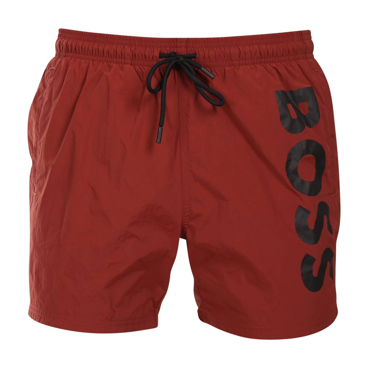 Herenzwemkleding BOSS rood (50515296 248) M.
Ben je op zoek naar een modern en stijlvol badpak dat er niet alleen geweldig uitziet, maar ook comfort biedt?
Lichtgewicht en duurzaam materiaal
Het badpak is gemaakt van synthetische vezels die lichtgewicht, sneldrogend en bestand tegen water, chloor en zonlicht zijn.
Comfortabele snit die perfect past
De korte broeken voor heren van BOSS hebben een modern ontwerp met een sportieve touch en passen bij elke actieve man.
Waarom is BOSS zwemmode het proberen waard?

Tijdloos ontwerp: Een minimalistische en moderne look voor elke gelegenheid.
Sneldrogend materiaal: Lichtgewicht en duurzame kunstvezels voor maximaal comfort.
Ze passen perfect: Elastische taille en korte pijpen voor bewegingsvrijheid en comfort.

Alle stijlvolle mannen zullen dol zijn op BOSS ondergoed
Het merk BOSS is voortgekomen uit de bekende kledingfabrikant Hugo Boss als een productlijn voor mannen die houden van kwaliteitsstukken en tijdloze looks.
Hoe verzorg je je BOSS zwemkleding?
Om ervoor te zorgen dat je zwemkleding net zo lang meegaat als nieuwe kleding, is het belangrijk om er goed voor te zorgen:

Wasgoed: Aanbevolen voor 30°C met mild afwasmiddel.
Drogen: Niet in de droger, ideaal is om ze vrij te laten drogen aan de lucht.
Strijken: Niet strijken, het materiaal wordt vanzelf plat.

Tip: Het kan een hele klus zijn om een badpak te kiezen dat perfect bij je past en bij je stijl past.