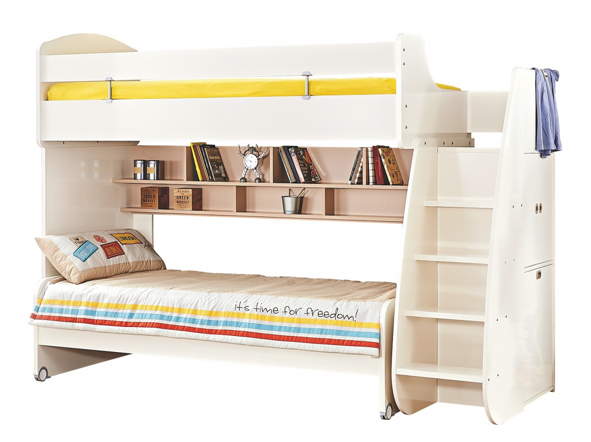 Multifunkčná posteľ ii s výsuvnou posteľou andy - béžová.

 

Multifunkčná posteľ Andy 90x200 je veľmi univerzálna.

 

Postele dodávame bez matracov, matrace s rozmermi 90x200cm a 90x190cm je nutné dokúpiť.

 

Rozmery multifunkčnej postele II s výsuvnou posteľou Andy sú 108x183x253cm (š, v, h).

 

Ďalšie výrobky z kolekcie Andy a vhodné matrace nájdete nižšie v súvisiacich produktoch.