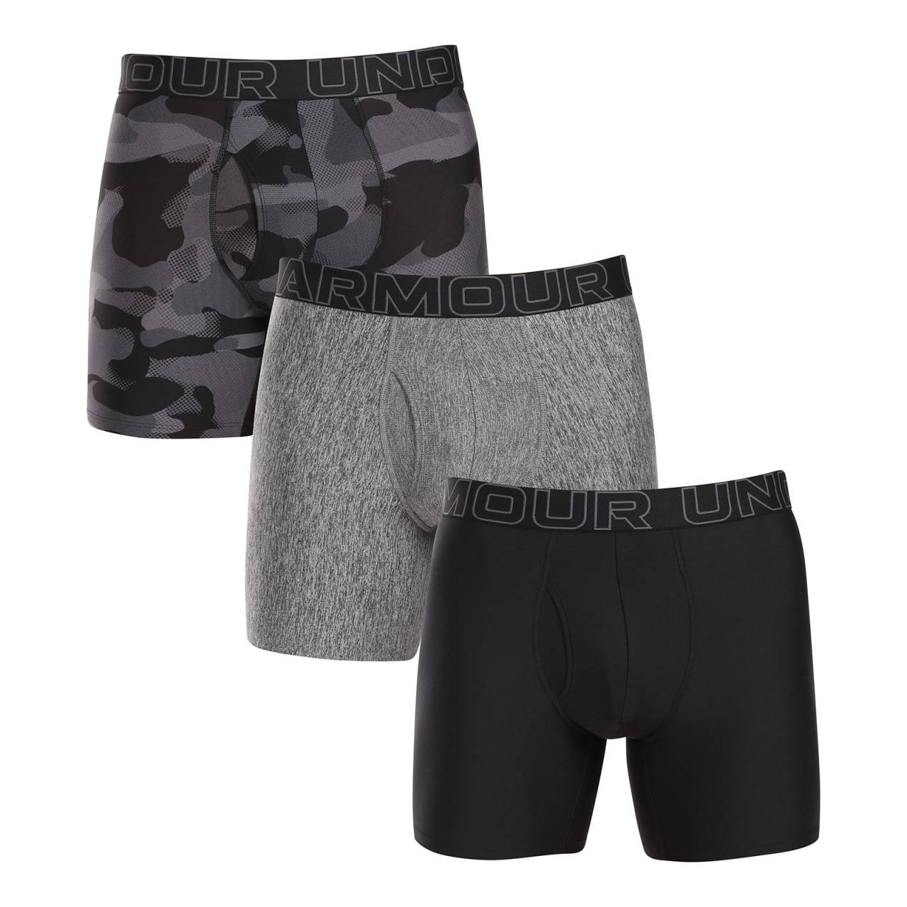 3PACK Moške boksarice Under Armour večbarvne (1383879 001) L.
