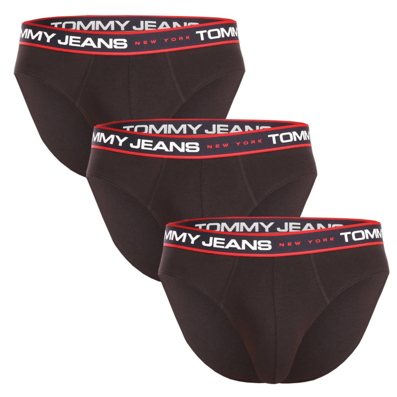 3PACK pánske slipy Tommy Hilfiger čierné (UM0UM02970 0R7) M.
Vychutnajte si pohodlie, na ktoré sa môžete spoľahnúť každý deň, a zároveň štýl, ktorý je synonymom americkej elegancie.
Prémiový materiál pre vaše maximálne pohodlie
Slipy sú vyrobené z bavlny s prímesou elastanu, čo je osvedčená kombinácia pre spodnú bielizeň.
Nadčasový štýl pre milovníkov minimalizmu
Typický čistý dizajn značky Tommy Hilfiger je doplnený vytkávanou gumou s logom, ktorá pridáva slipom moderný a štýlový akcent.
Prečo by ste mali určite vyskúšať slipy Tommy Hilfiger

Prémiový materiál: Vysoký podiel bavlny pre prirodzený komfort a priedušnosť.
Ikona Tommy Hilfiger: Vytkávaná guma s logom dodáva štýlový a moderný vzhľad.
Univerzálne použitie: Ideálny strih pre každú príležitosť, od každodenného nosenia až po šport.

Spodná bielizeň Tommy Hilfiger je zárukou najvyššej kvality
Značka Tommy Hilfiger sa stala ikonou amerického obliekania pred takmer 40 rokmi a jej farebnosť v odtieňoch modrej, červenej a bielej je rozpoznateľná na prvý pohľad.
Ako sa starať o slipy Tommy Hilfiger
Aby vám spodná bielizeň dlho slúžila, odporúčame dodržiavať nasledujúce pokyny.

Pranie: Slipy perte na 40 °C.
Sušenie: Slipy môžete sušiť v sušičke, ale odporúčame šetrný program a nižšiu teplotu, aby sa predĺžila životnosť materiálu.
Žehlenie: Slipy je možné žehliť, ale vždy používajte nižšiu teplotu a ideálne žehlite naruby.

Tip: Tvoje obľúbené spodné prádlo si zaslúži jemné zaobchádzanie.